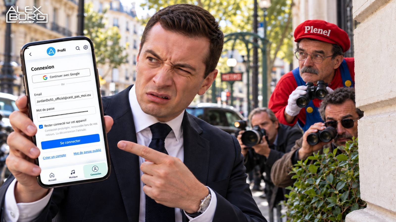 Jordan Bardella : charme, charisme et mystère Facebook